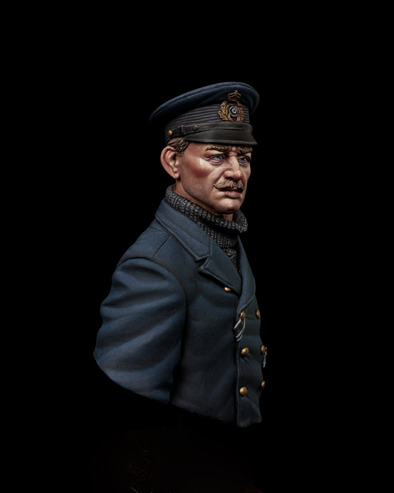 Model Cellar WWI German Zeppelin Commander busto