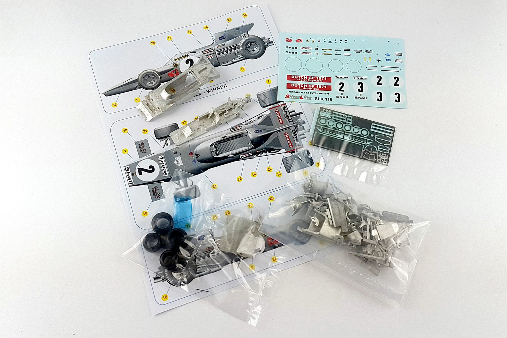 Tameo Kits SLK 116 kit montaggio 1/43