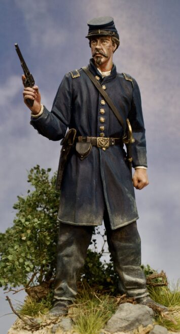 Model Cellar Union Officer US Civil War figura Gettysburg 1863