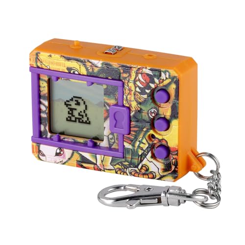 Bandai Digimon Agumon Digivolution animale virtuale arancione