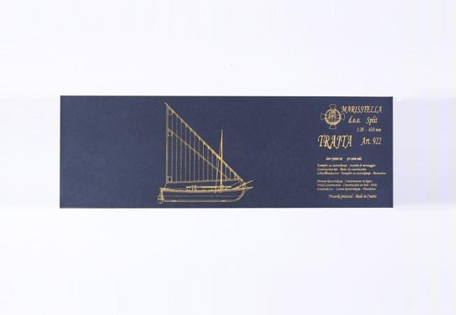MarisStella Trajta Korcula kit modello barca 1:20 da pesca