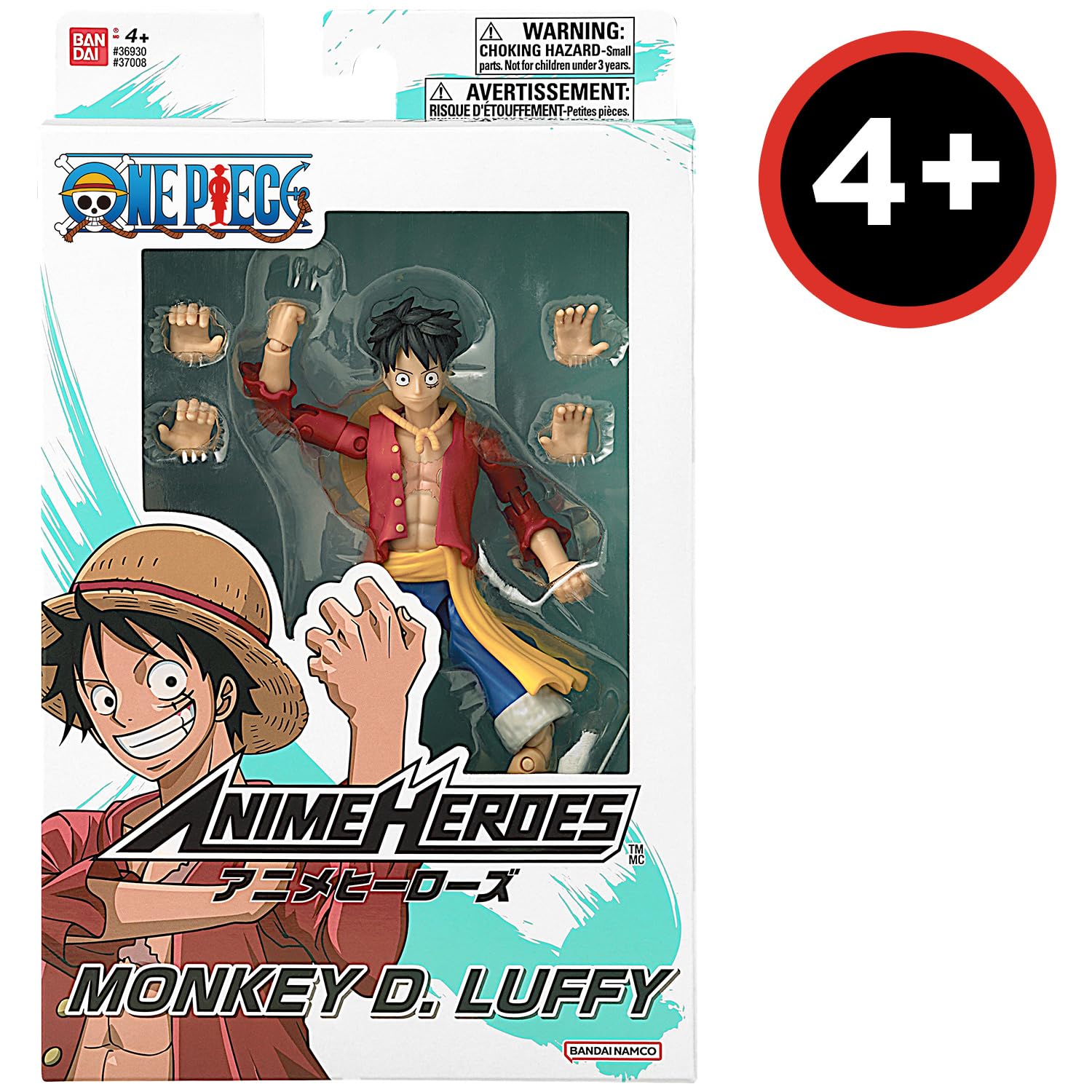 One Piece Anime Heroes Rufy action figure 17 cm 37008