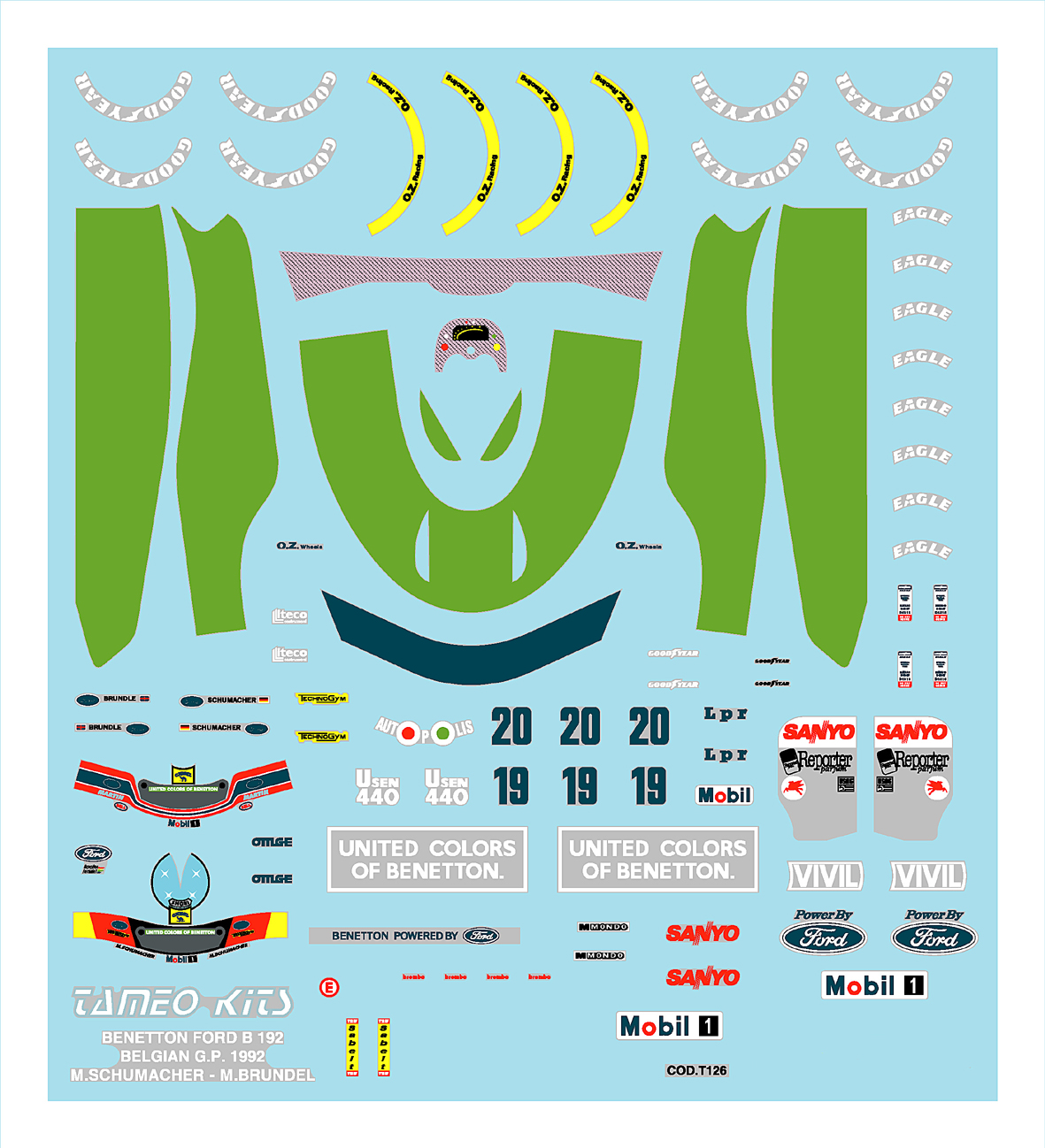 TAMEO Kits TMK 159 kit 1/43 in metallo