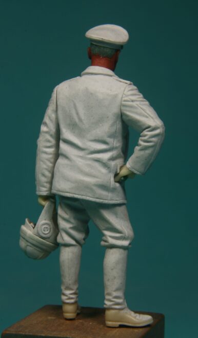 Model Cellar WWI Russian Pilot busto in resina