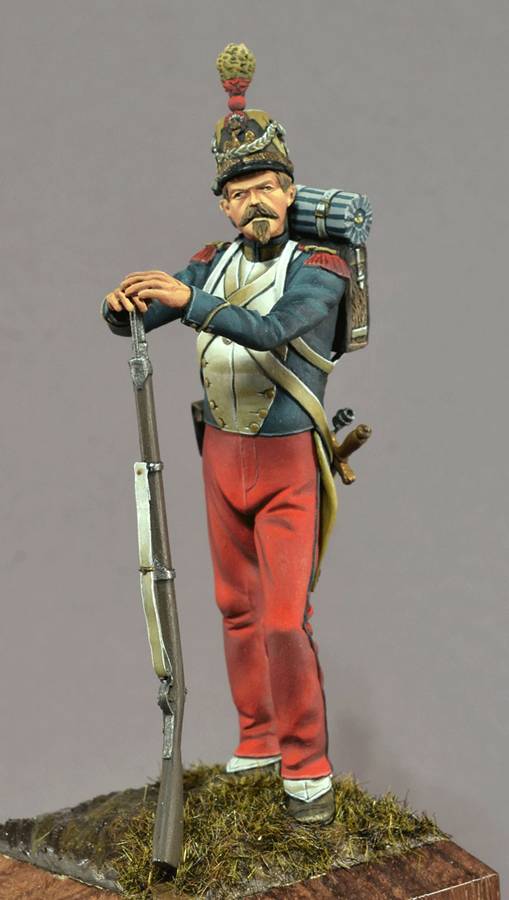 Model Cellar French Voltigeur figurino guerra franco-prussiana