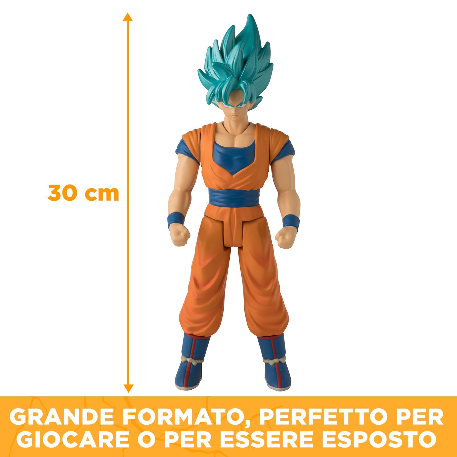 Bandai Dragon Ball Limit Breaker Goku Blue action figure 30cm