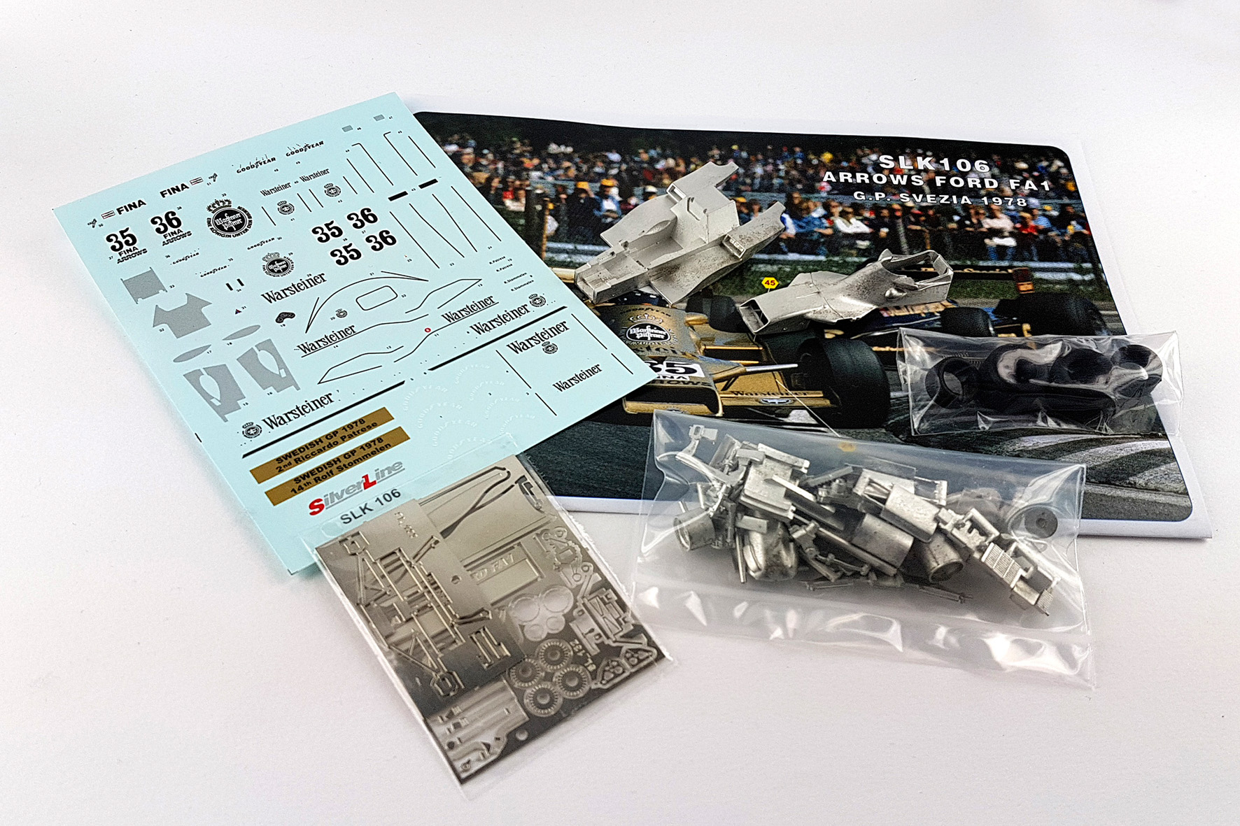 Tameo Kits SLK 106 kit modello 1/43 F1 da verniciare