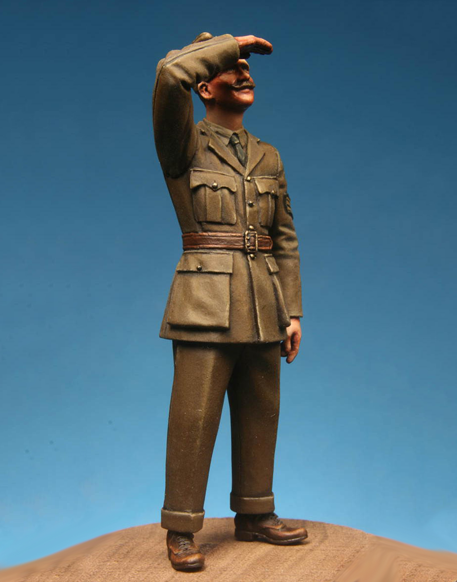Model Cellar RFC Maintenance Sergeant busto WWI